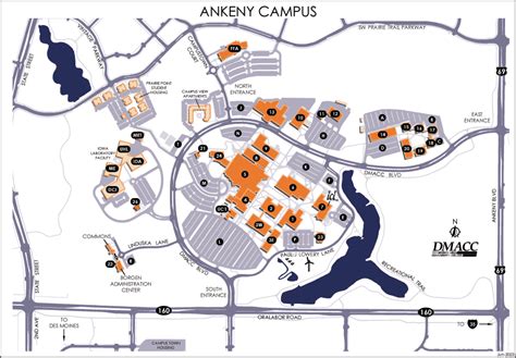 Dmacc Campus Map Ankeny Iowa Deeann Geraldine