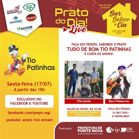 Tio Patinhas e Babilônia sediam o Prato do Dia deste fim de semana