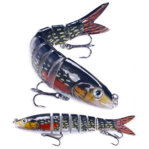 New Luya Bait Multi Section Fish 16 Colors 13cm 18g Bionic Multi