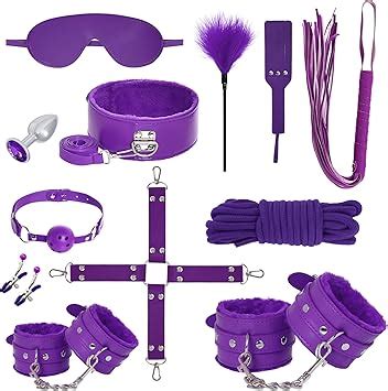 Amazon Rbenxia PCS Sex Bondage BDSM Restraints Kits Fetish Handcuffs Ankle Cuff Collar