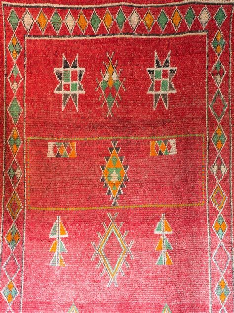 Antique Pink Moroccan Berber Rug Decorative Collective