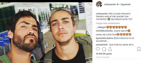 Matías Assler Compartió Una Foto Con Su Hermano Clon — Fmdos