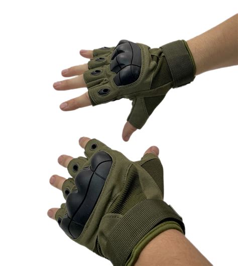 Перчатки тактические беспалые GONGTEX Tactical Gloves Олива – купить за ...