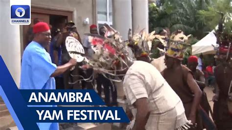 Anambra State Celebrates New Yam Festival Recognises Indigenes Youtube