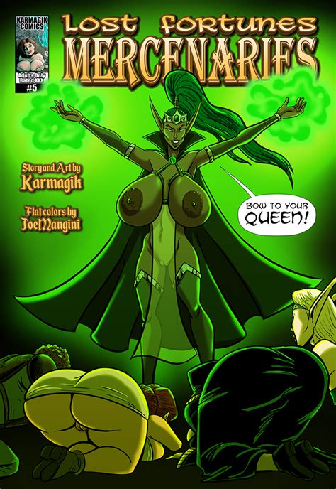 Lost Fortunes Mercenaries Cover By Karmagik Hentai Foundry