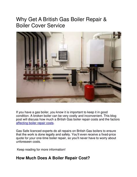 PPT - Why Get A British Gas Boiler Repair PowerPoint Presentation, free ...