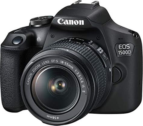 Canon Eos 1500d 24 1mp Digital Slr Camera Black With 18 55 And 55 250mm Is Ii Lens The Best