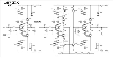 A Simple Circuit Diagram For An Audio Preamplifier