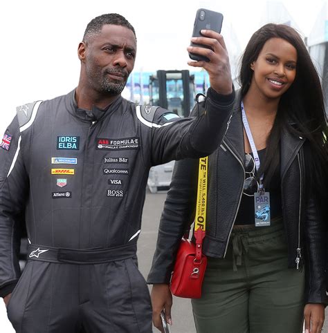 Celebs Out & About: Idris Elba & Sabrina Dhowre at Paris E-Prix Racing ...