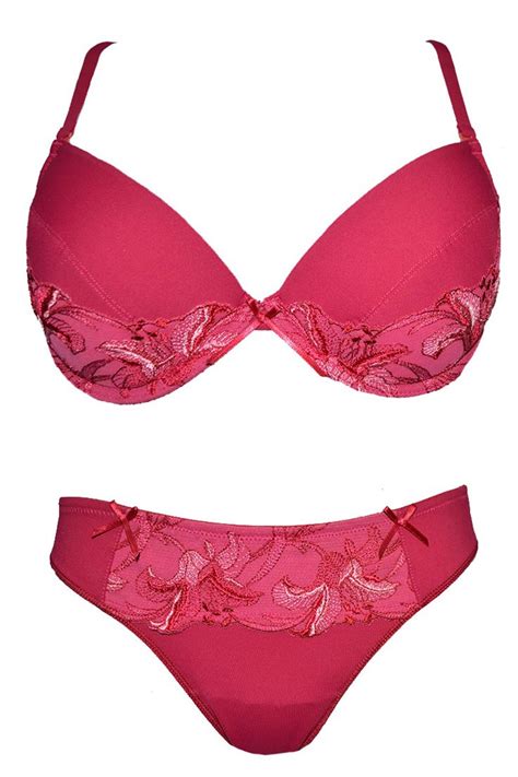 Set Lenjerie Intima Dama Venerastyle Daisy P257 Roz Siclam 80b Eu