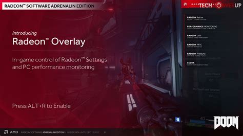 AMD Radeon Software Adrenalin Edition Overview - Radeon Overlay ...