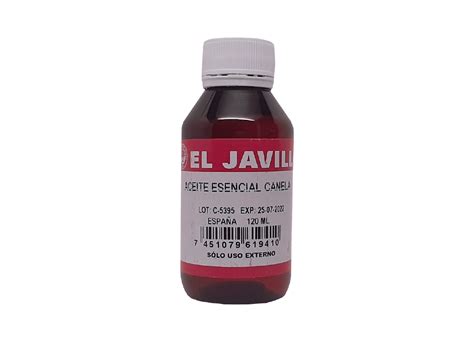 Aceite Esencial De Canela Ml Laboratorio Javillo