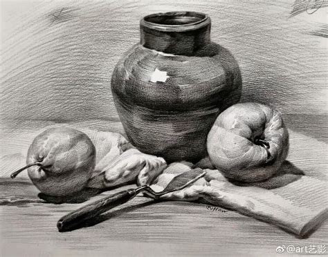 Академический рисунок | VK | Still life sketch, Still life drawing ...