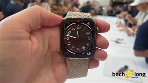 Trên tay Apple Watch Series 8 Bản nâng cấp mới từ Series 7 BNews