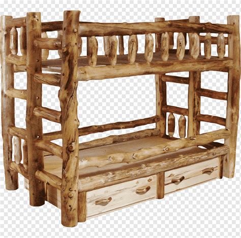 Table Bunk Bed Furniture Wood Trunk Table Furniture Drawer Room Png