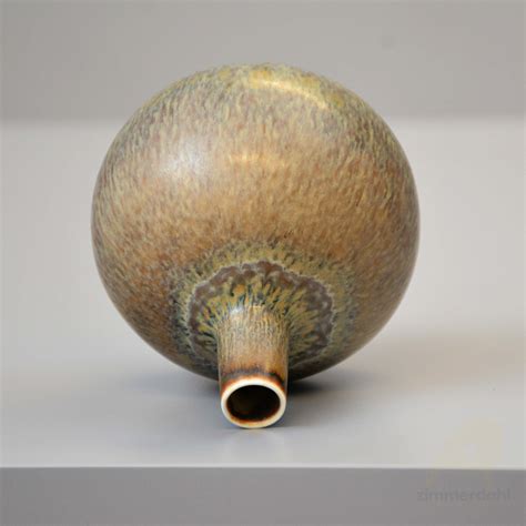 Stoneware Vase By Carl Harry St Lhane For R Rstrand Sweden