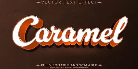 Caramel Text Effect Images Free Download On Freepik