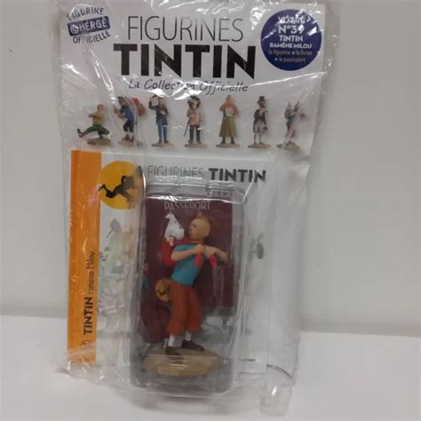 FIGURINE TINTIN La Collection Officielle Tintin Ramene Milou N