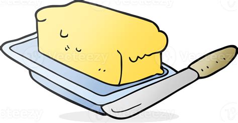 Hand Drawn Cartoon Butter 39866808 Png