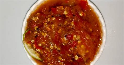 Resep Sambel Dadak Terasi Dadakan Oleh El Hallie Cookpad