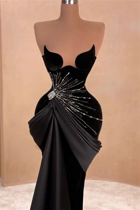 Black Valdrin Sahiti Evening Gown 2023 Prom Girl Dresses Evening