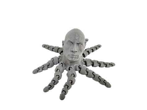 Amazon D Printed Rocktopus The Rock Articulated Fidget Octopus