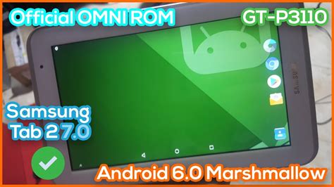 Install Official Omni Rom Samsung Tab Custom Rom Android