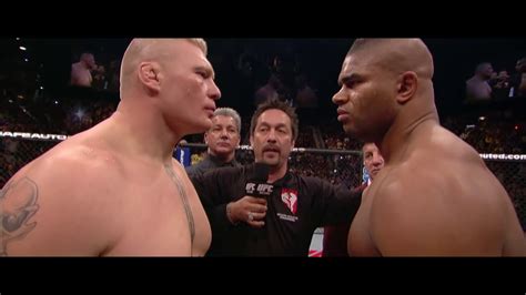 Brock Lesnar Vs Alistair Overeemufc Highlights Youtube