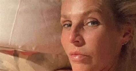 Ulrika Jonsson Strips Down To Lingerie Top For Sultry Late Night Bed Selfie Daily Star