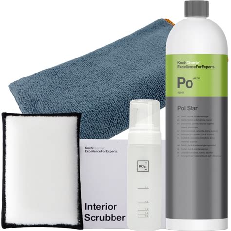 Koch Chemie Pol Star Set mit Interior Scrubber, Foamer Bottle ...