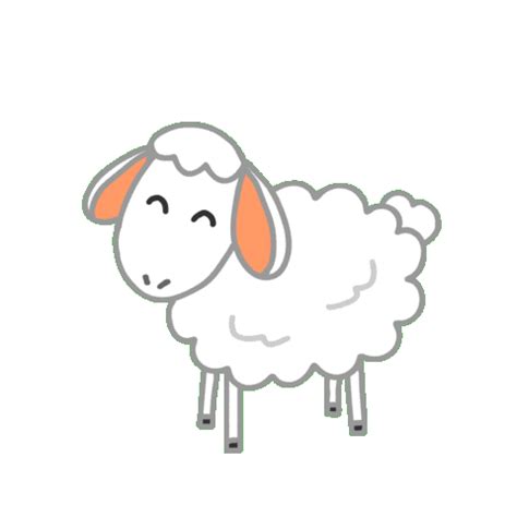 Aww Sheep Sticker by dieselraptor for iOS & Android | GIPHY