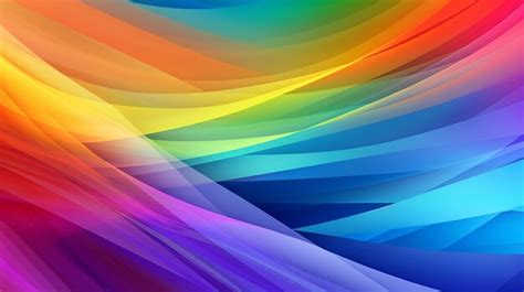 Premium Photo Vibrant Spectrum Splash