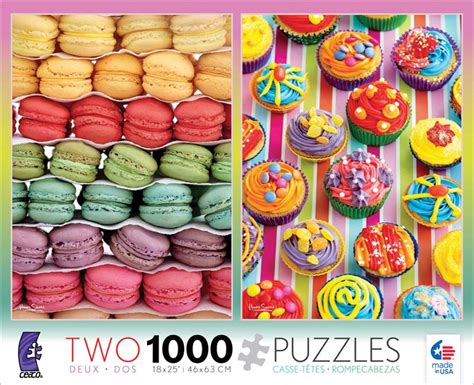 In Macaroons Cupcakes Pieces Ceaco Puzzle Warehouse