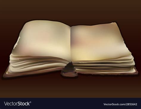 Old book Royalty Free Vector Image - VectorStock