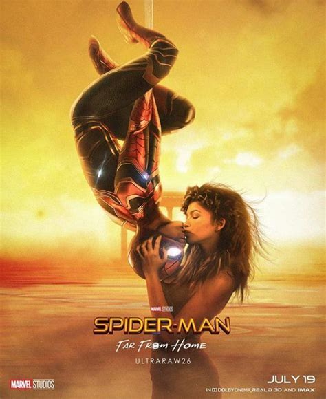 Spider Man Far From Home Fan Poster Pays Tribute To Original Film