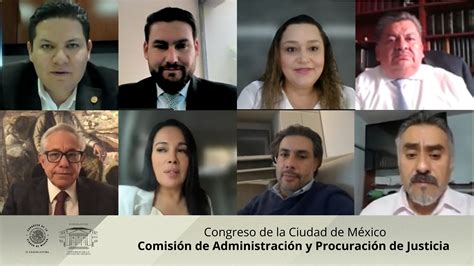 Comisión aprueba integrantes del Consejo Ciudadano de la FGJCDMX