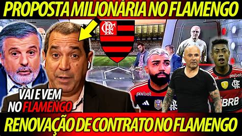 Reviravolta No Flamengo Renova O De Contratos No Meng O Zinho E