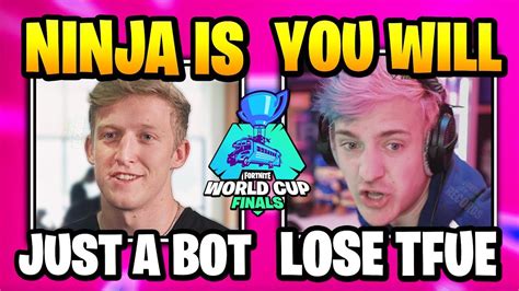 Tfue Calls Out Ninja At The Fortnite World Cup Fortnite Daily Funny