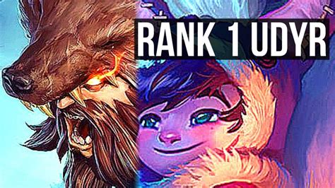 Udyr Vs Nunu And Willump Jungle Rank 1 Udyr 66 Winrate 712 Euw