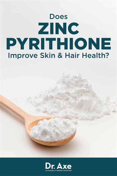 Zinc Pyrithione for Skin, Hair: Uses, Benefits, Side Effects - Dr. Axe