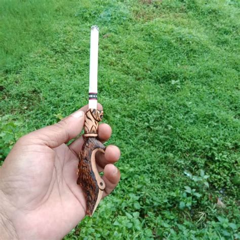 Jual Pipa Rokok Kayu Kaboa Ukir Kujang Shopee Indonesia