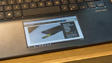 ASUS представила безрамочные ноутбуки ZenBook с необычными тачпадами