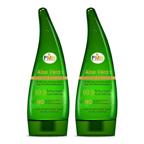 Buy Pmk Pure Natural Aloe Vera Gel Green 260 Ml Multipurpose Beauty