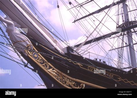 Great Britain Greenwich Cutty Sark The Last Of The Tea Clippers Stock