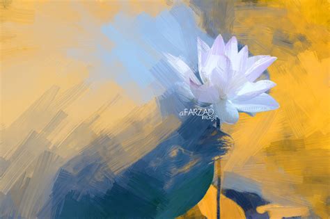 Acrylic Lotus Flower Painting At PaintingValley Explore