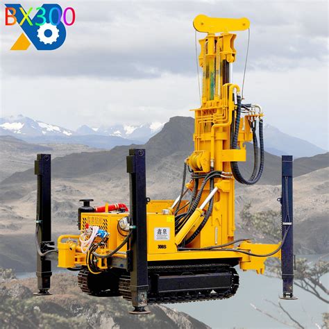 China Famous Geotechnical Crawler Mounted Small Mini Rock Deep Rotary