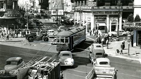 Rare Unseen Downtown San Francisco Photos Show City Life In The 1930s