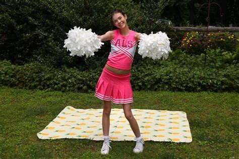 Gorgeous Bella Nova With Small Tits Fingering Her Pussy In The Backyard 14 Photos