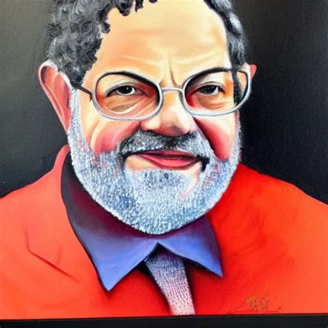 Portrait En Buste Of Luis Inacio Lula Da Silva Stable Diffusion