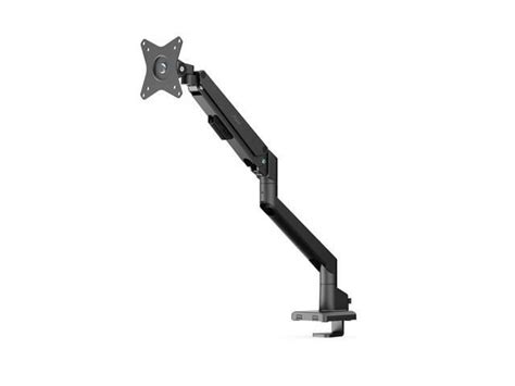 Pixio PS1S Wave Black Single Monitor Arm Stand Desk Mount Fits Up To